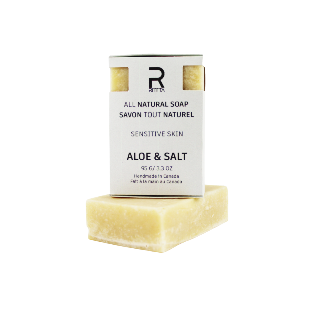 Aloe Vera + Salt Sensitive Skin Soap