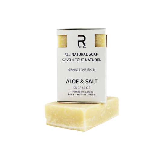 Aloe Vera + Salt Sensitive Skin Soap
