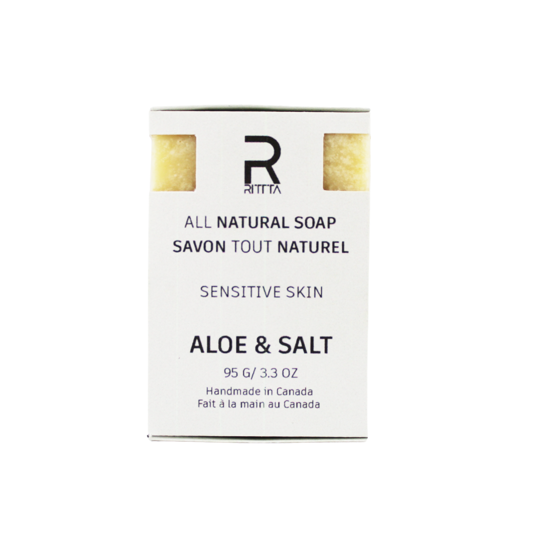 Aloe Vera + Salt Sensitive Skin Soap