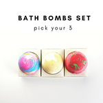 Colourful Scented Bath Bombs